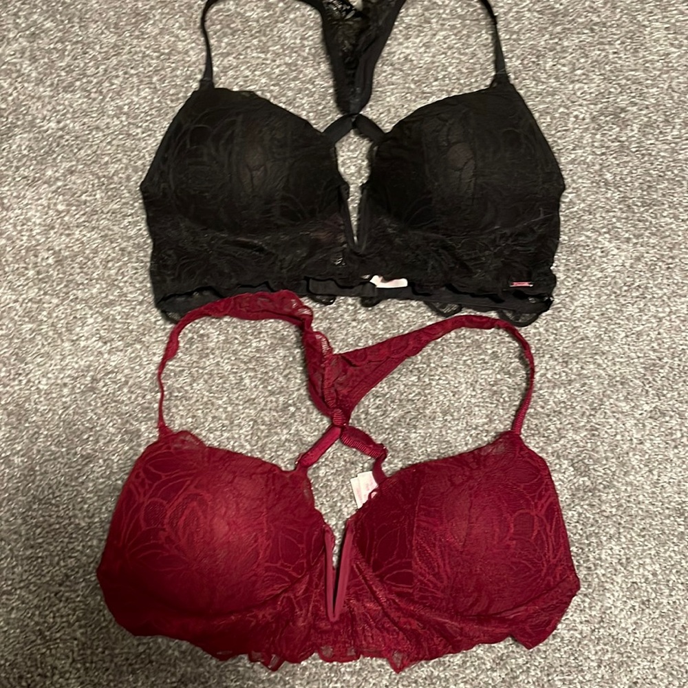 $4/$25 Pink VS Date Push Up Bras size Small